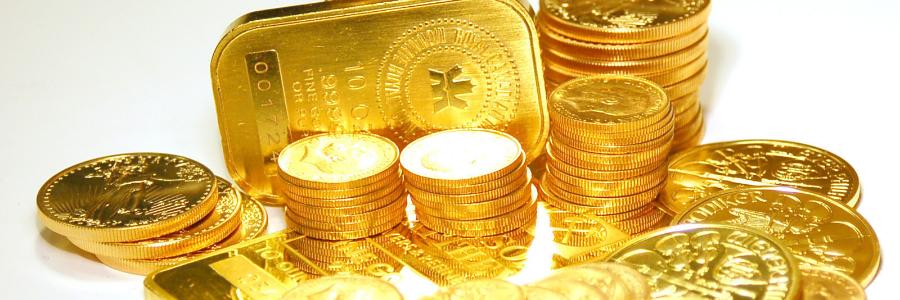 A participação de ouro na carteira de investimento depende da situação
